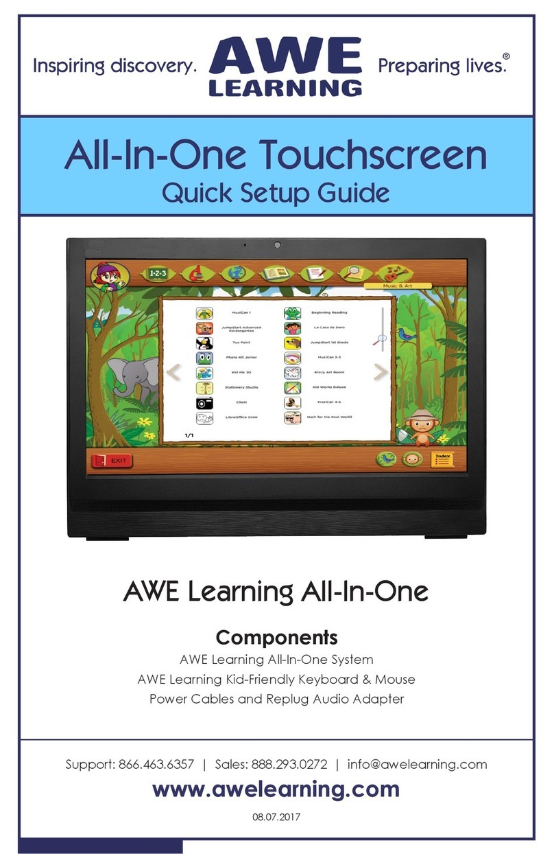 AWE AA75 Quick setup guide