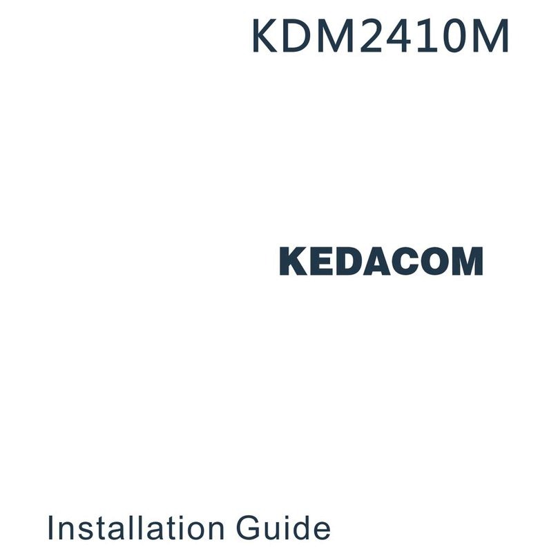Kedacom KDM2410M installation guide