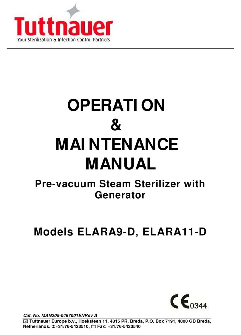 Tuttnauer ELARA9-D Manual
