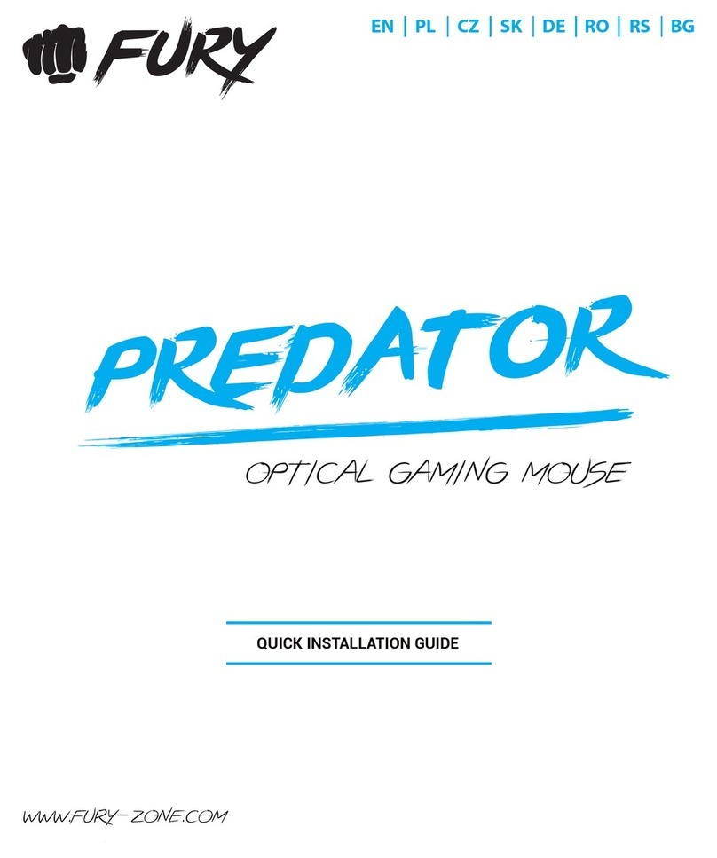 Fury Predator Quick installation guide