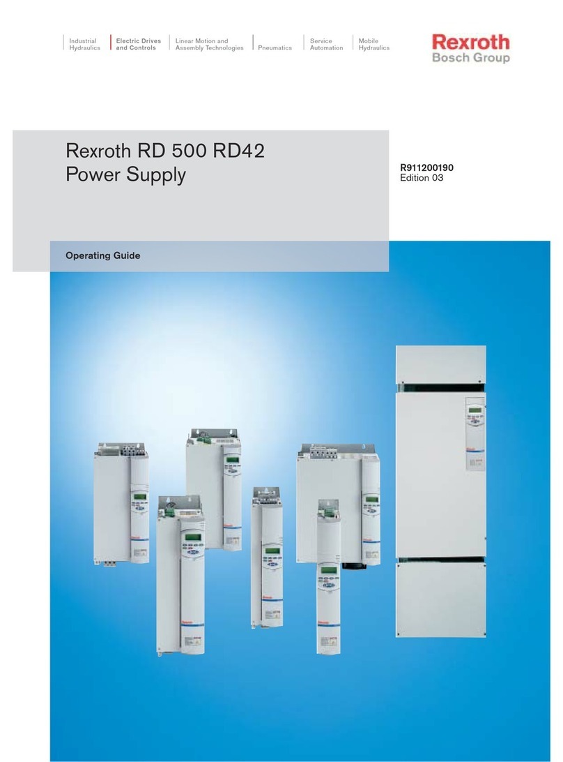 REXROTH RD 500 RD42 operating guide