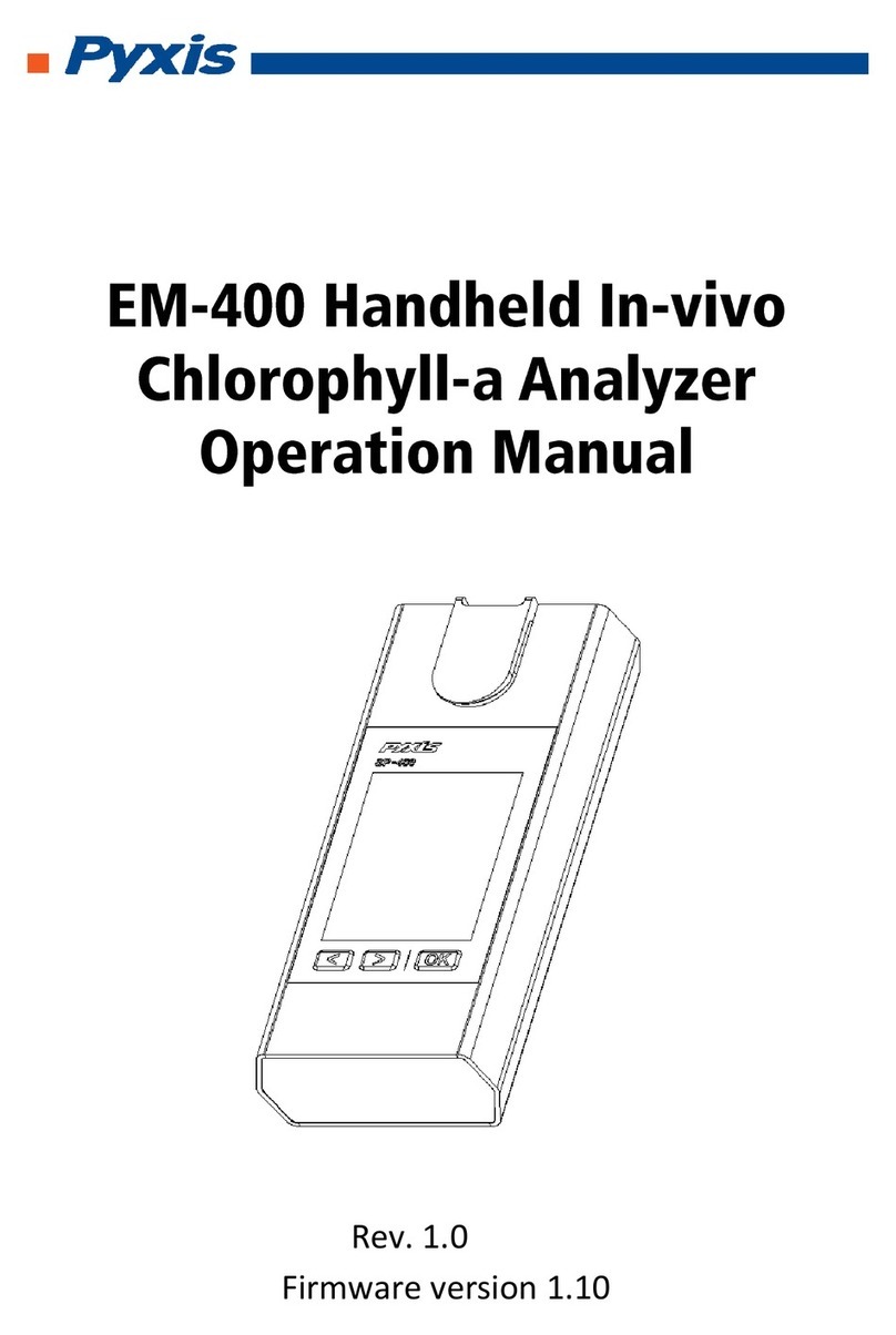 Pyxis EM-400 User manual