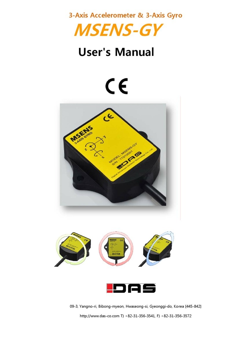 DAS MSENS-GY user manual