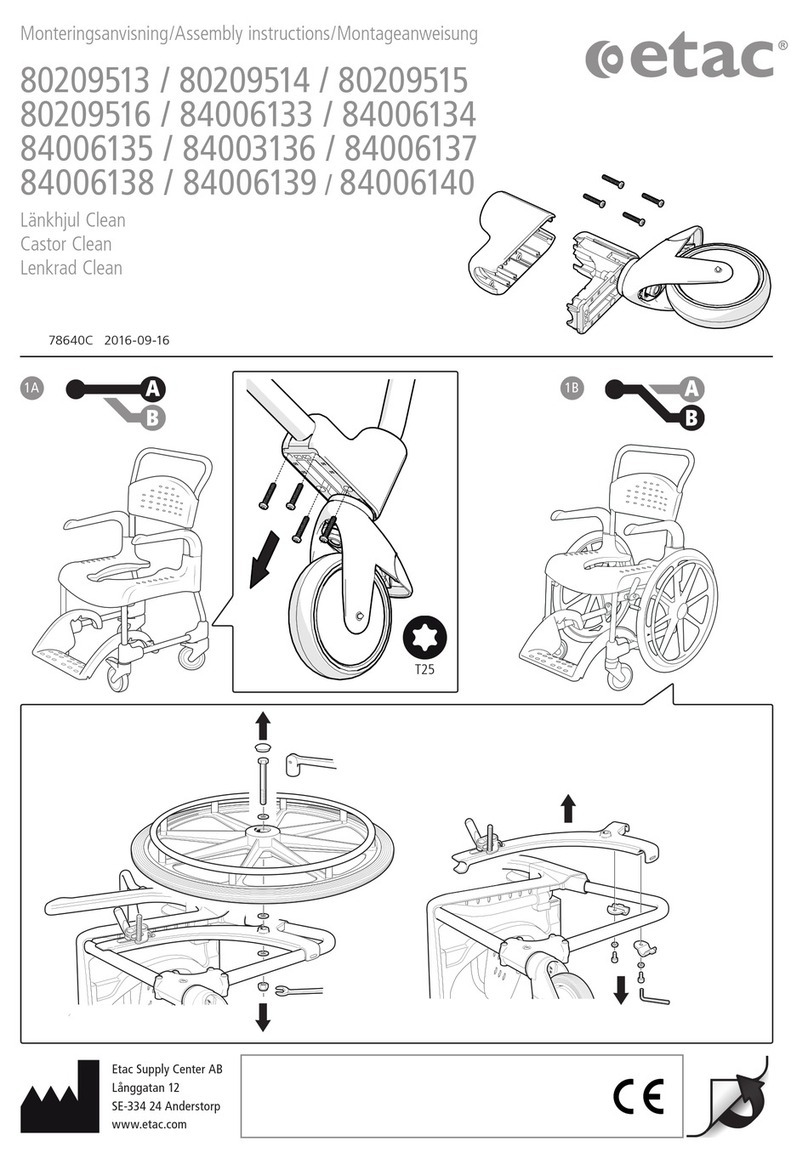Etac 84003136 User manual Etac 84003136 User manual
