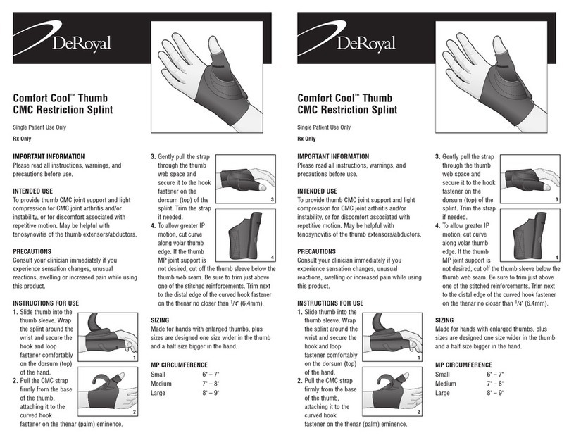 DeRoyal Comfort Cool User manual