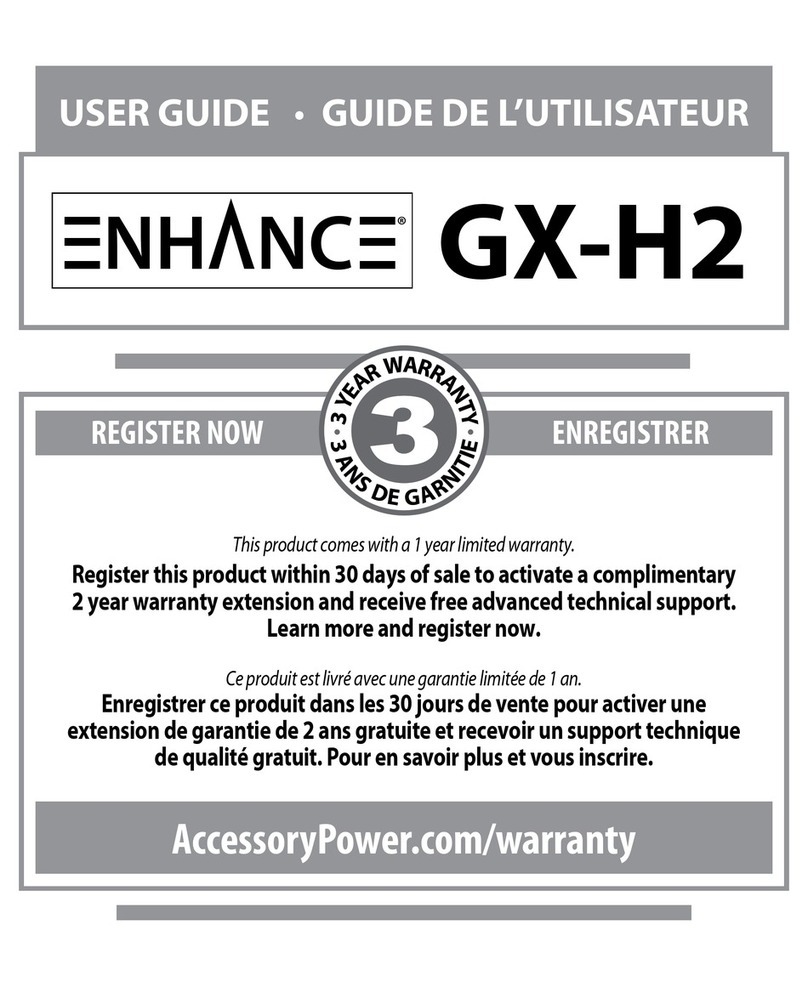 Enhace GX-H2 user guide
