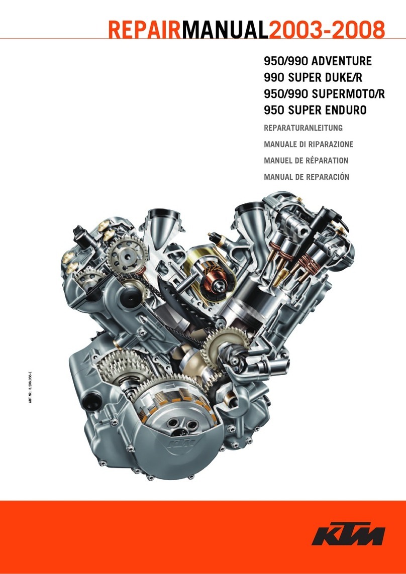 KTM 990 ADVENTURE Operating instructions KTM 990 ADVENTURE Operating instructions