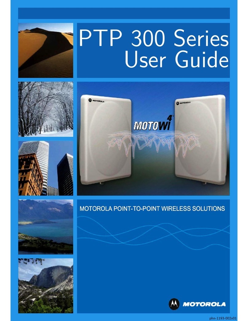 Motorola PTP 300 Series User manual