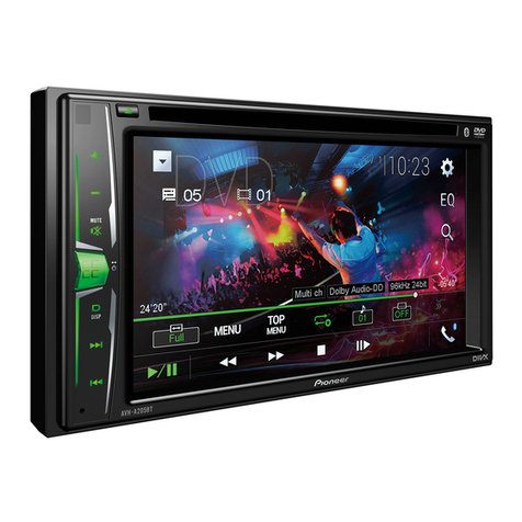 Pioneer AVH-A205BT owner's manual