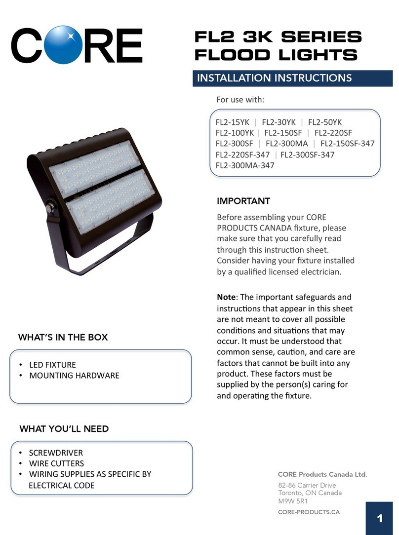 Core FL2-15YK User manual