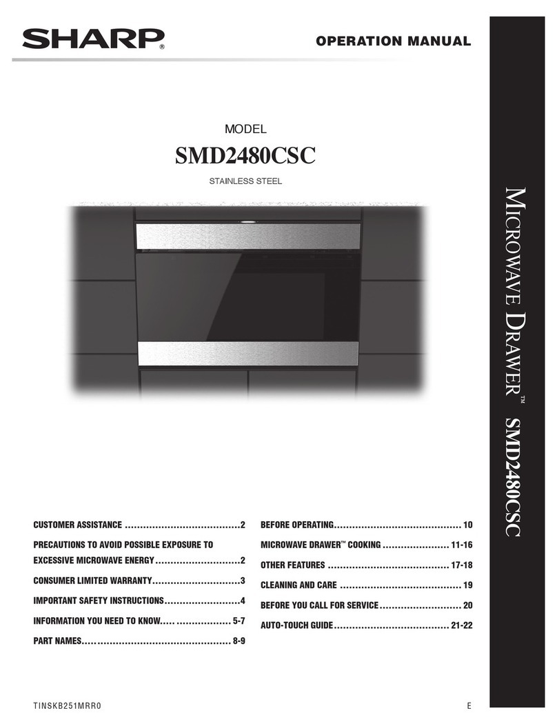 Sharp SMD2480CSC User manual Sharp SMD2480CSC User manual