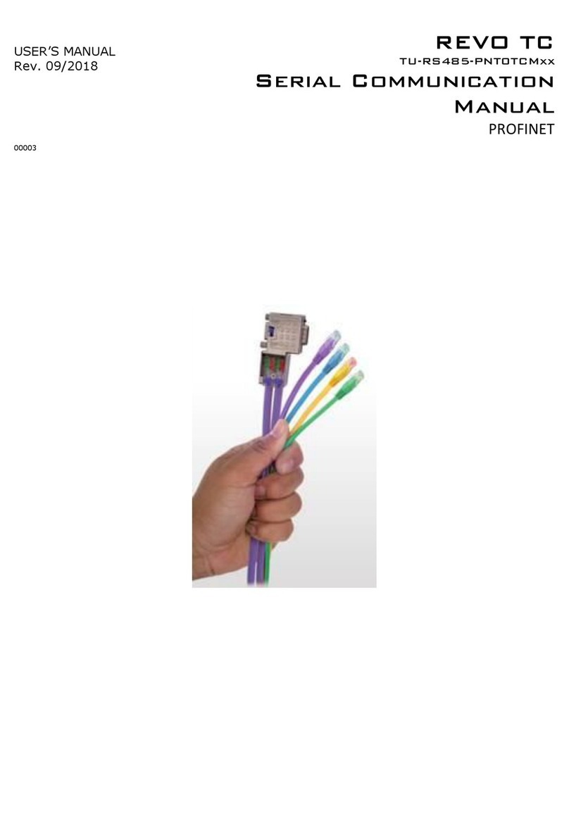 CD Automation Revo TC Use and care manual
