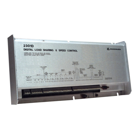 Woodward 2301D Installation and operation manual