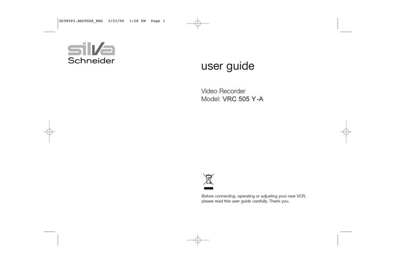 Silva VRC 505 Y User manual