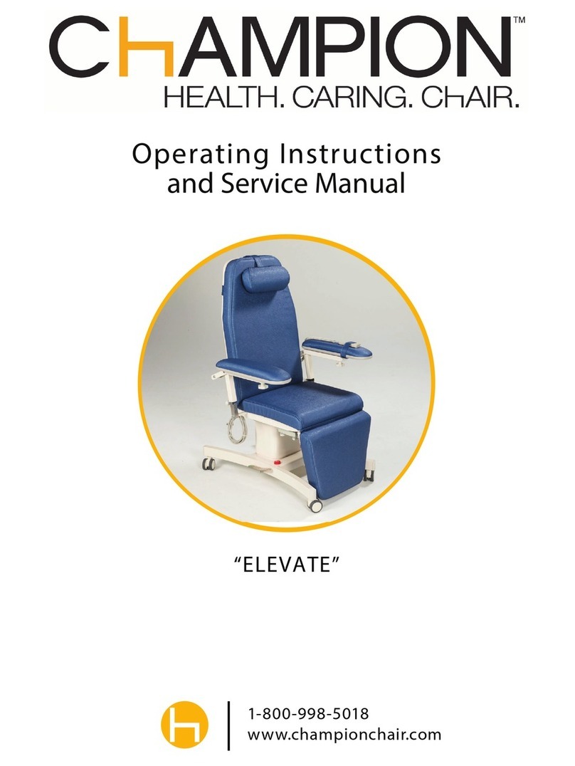 Champion Elevate Operating instructions and service manual