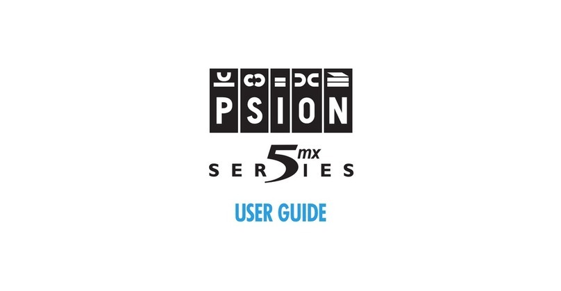 Psion 5MX Series user guide
