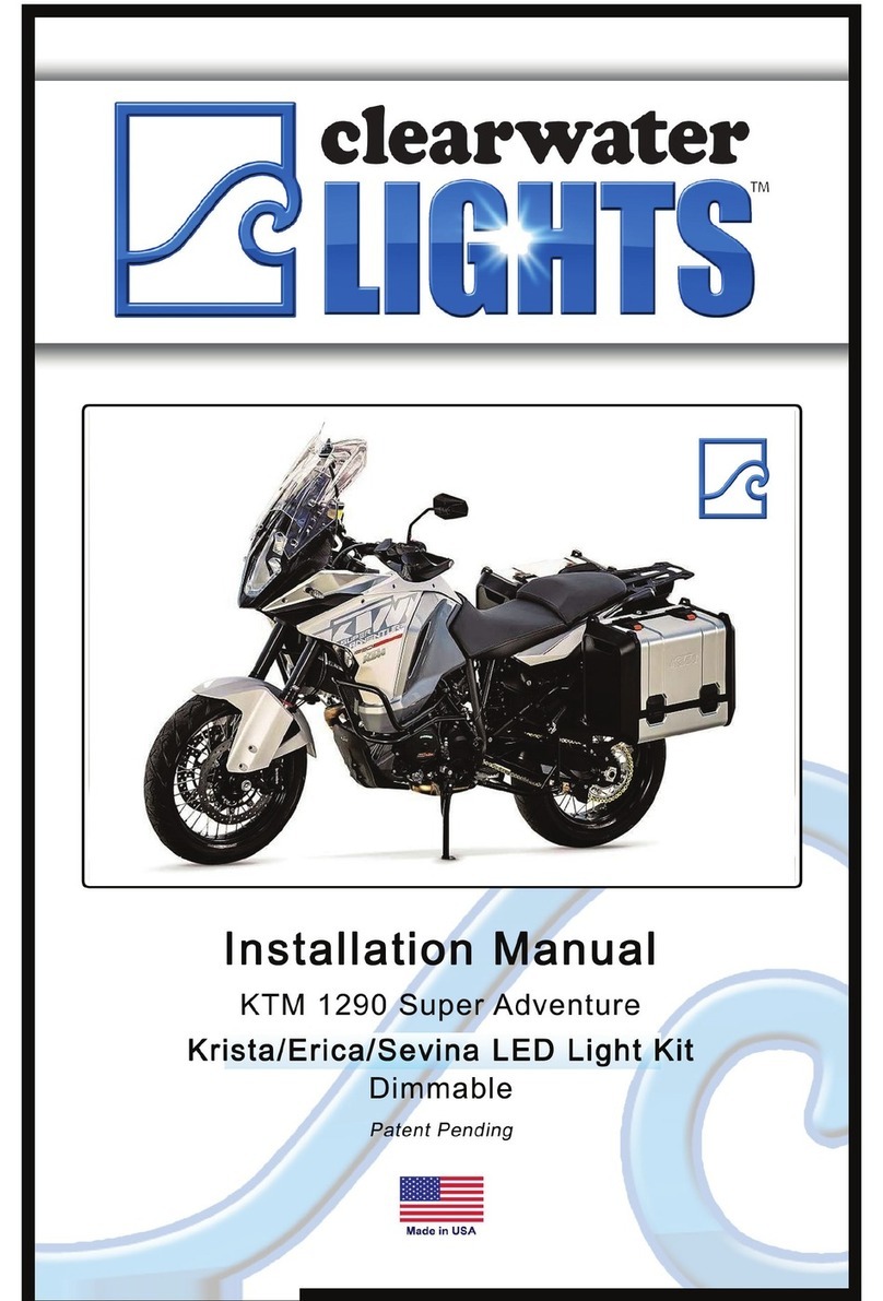 ClearWater Lights Krista installation manual