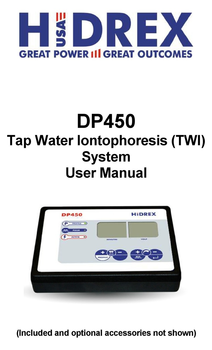 Hidrex DP450 User manual