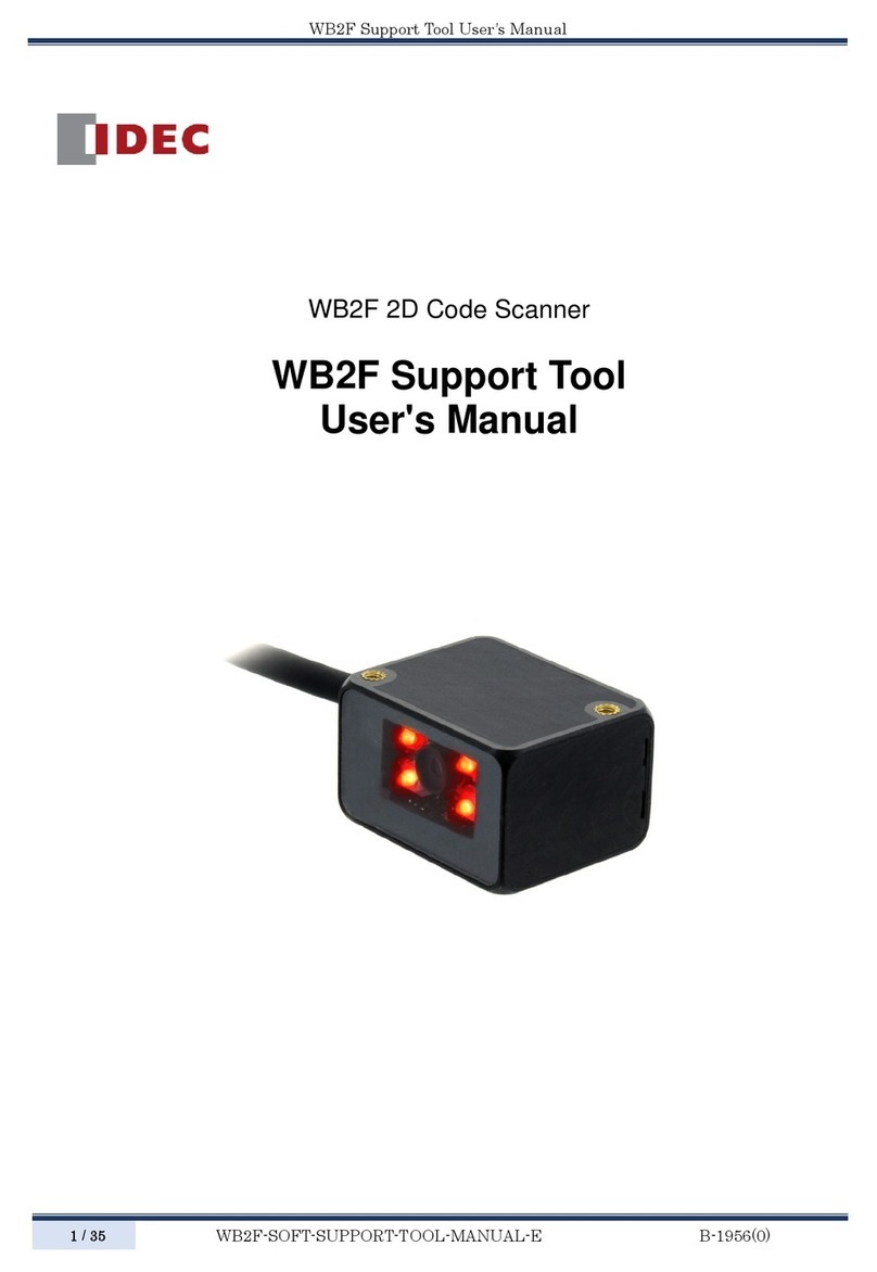 IDEC WB2F user manual