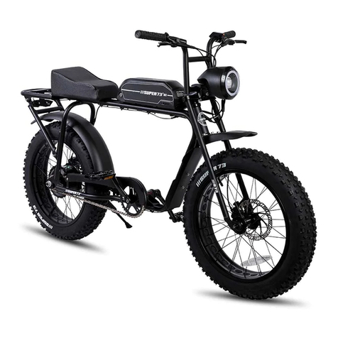 Lithium Cycles Super 73 SG user manual