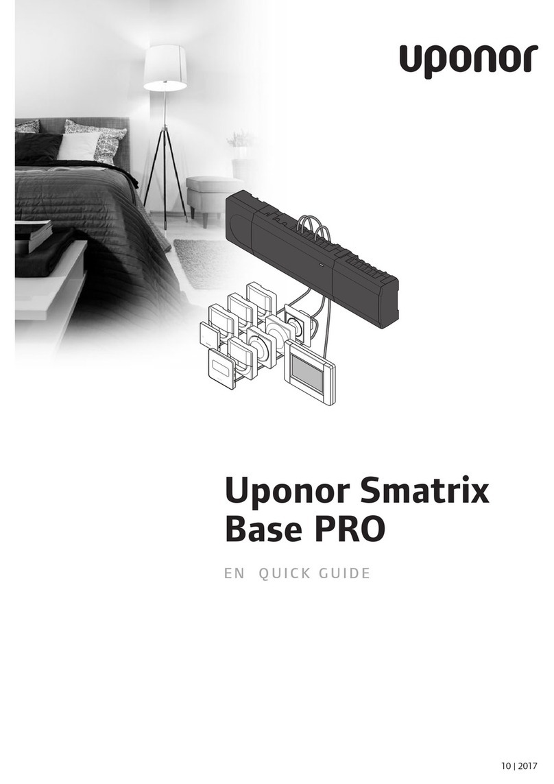 Uponor Smatrix Base Pro Quick guides