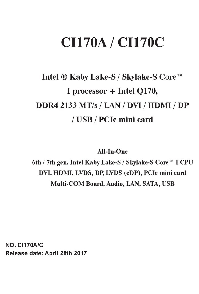 Lex Computech CI170A User manual