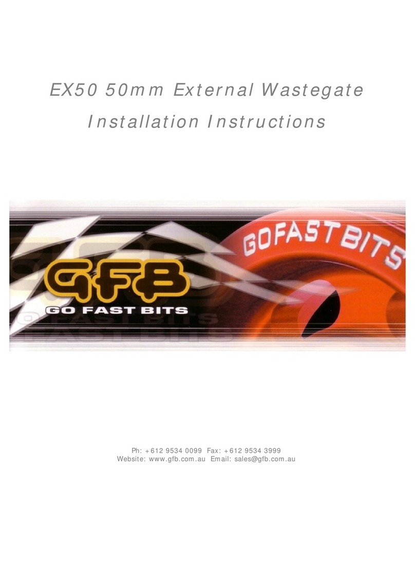 GFB EX50 User manual