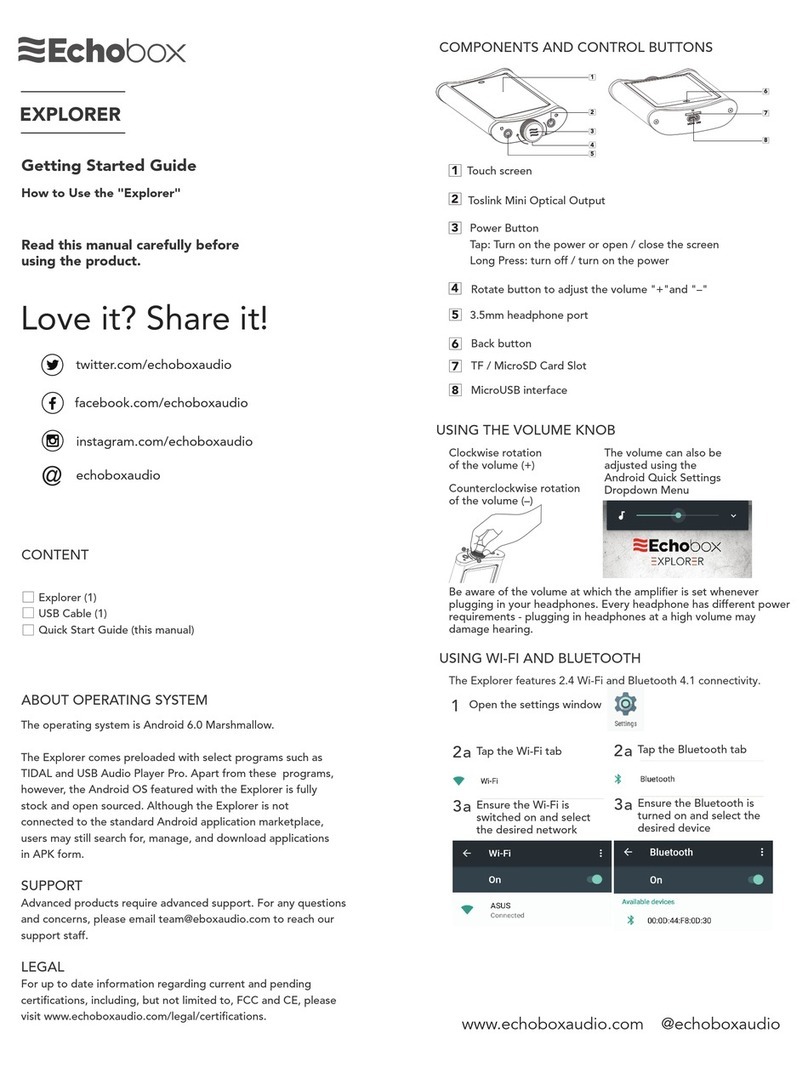 Echobox EXPLORER Getting started guide