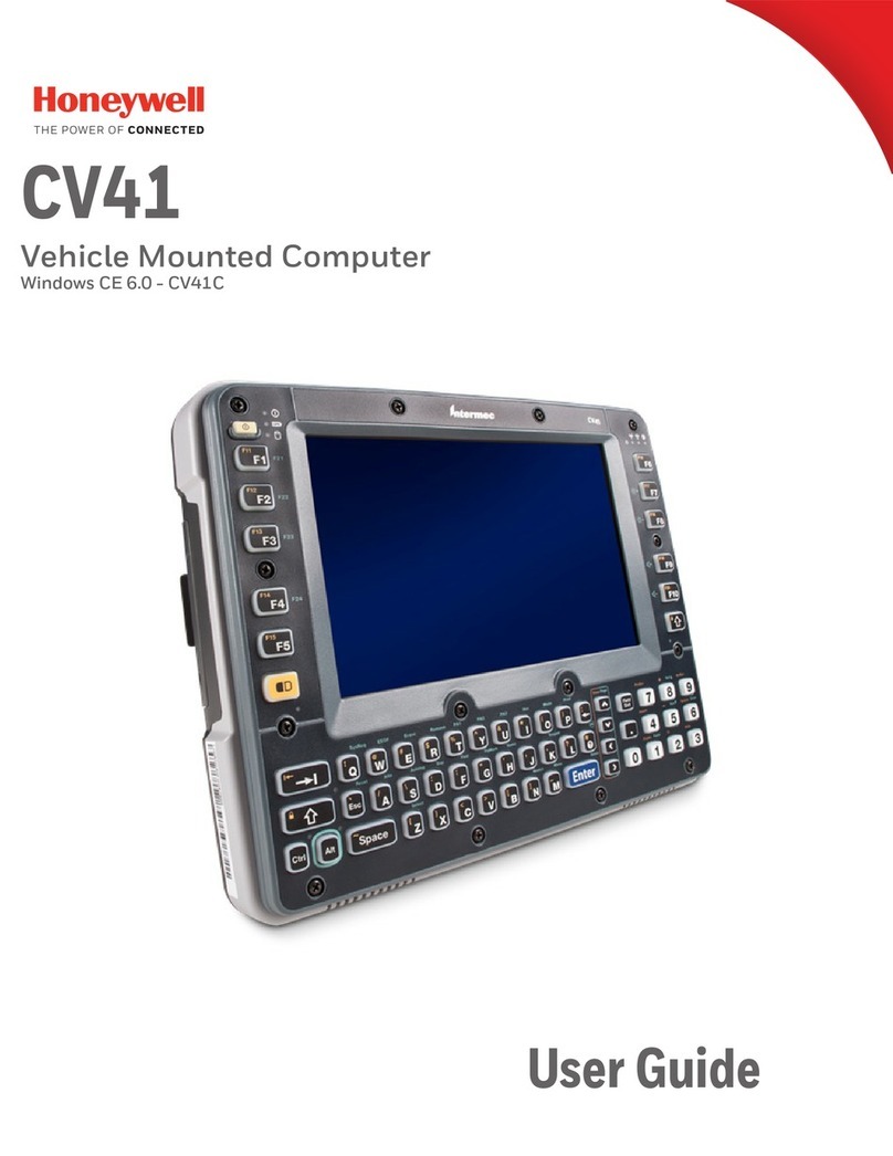 Honeywell Intermec CV41 user guide