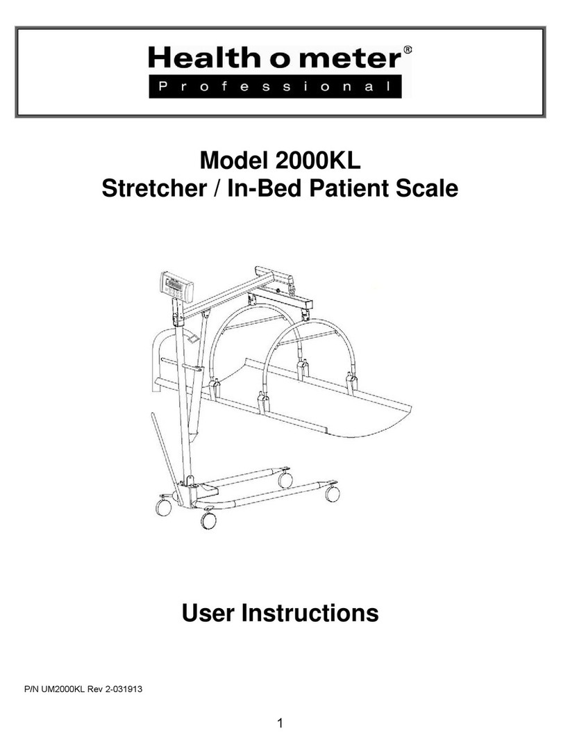 Health O Meter PROPLUS 2000KL User instructions