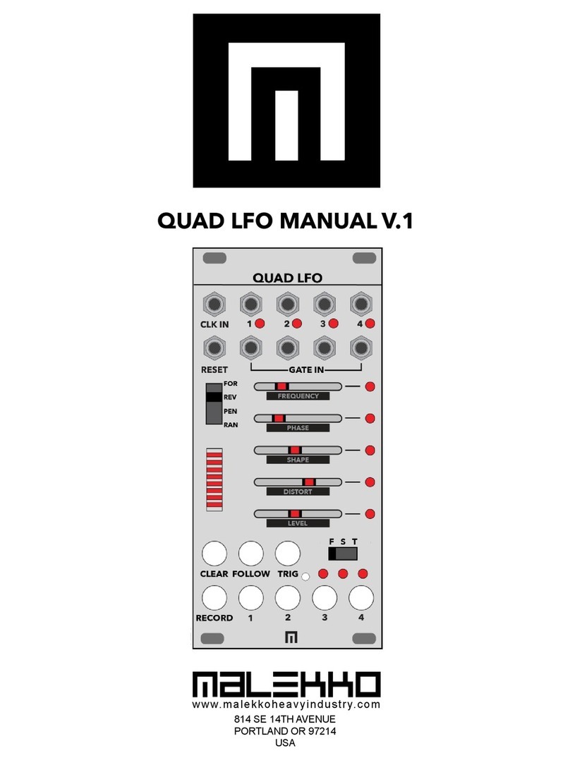 Malekko Quad LFO manual