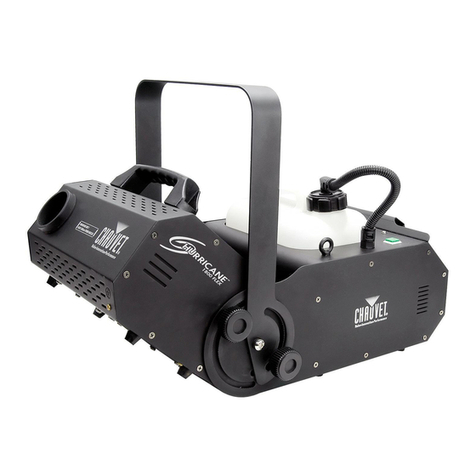 Chauvet DJ HURRICANE 1800 FLEX user manual