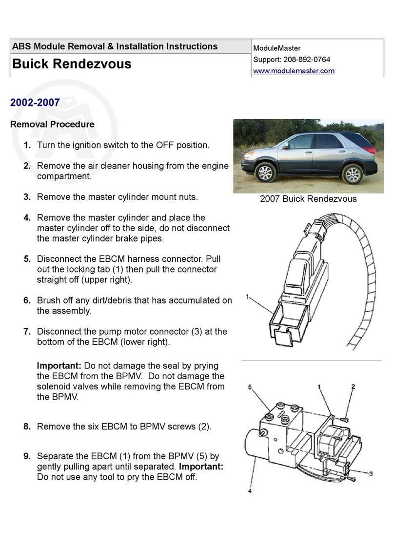 ModuleMaster ABS Module Service manual