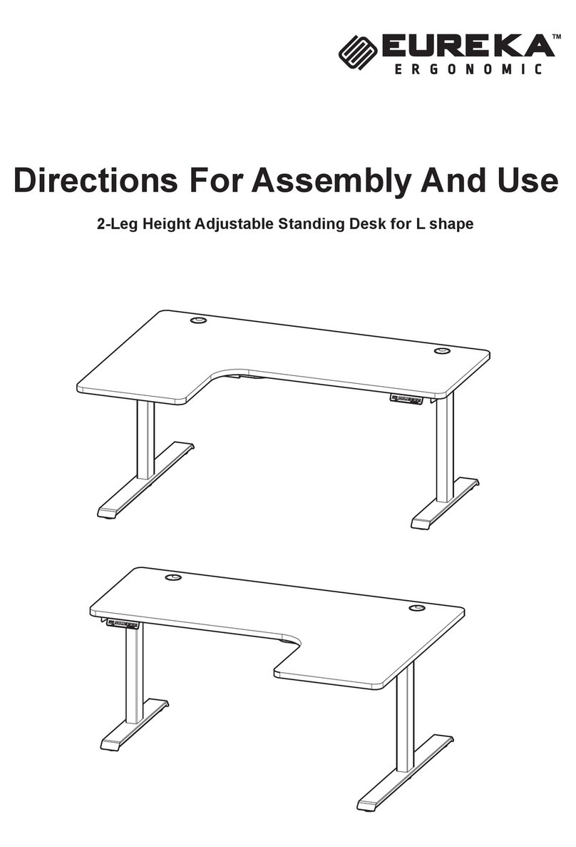 Eureka Ergonomic ERK-EDK-L Quick setup guide Eureka Ergonomic ERK-EDK-L Quick setup guide