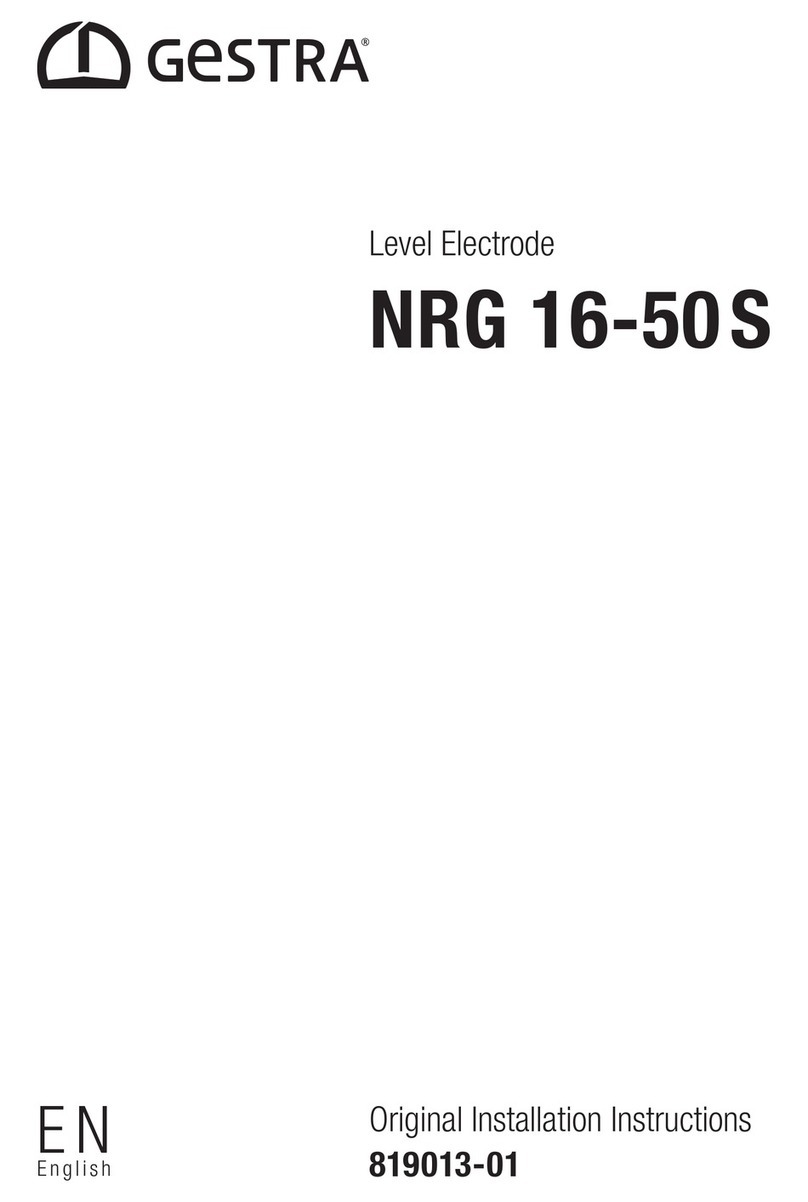 GESTRA NRG 16-50S Original Installation Instructions