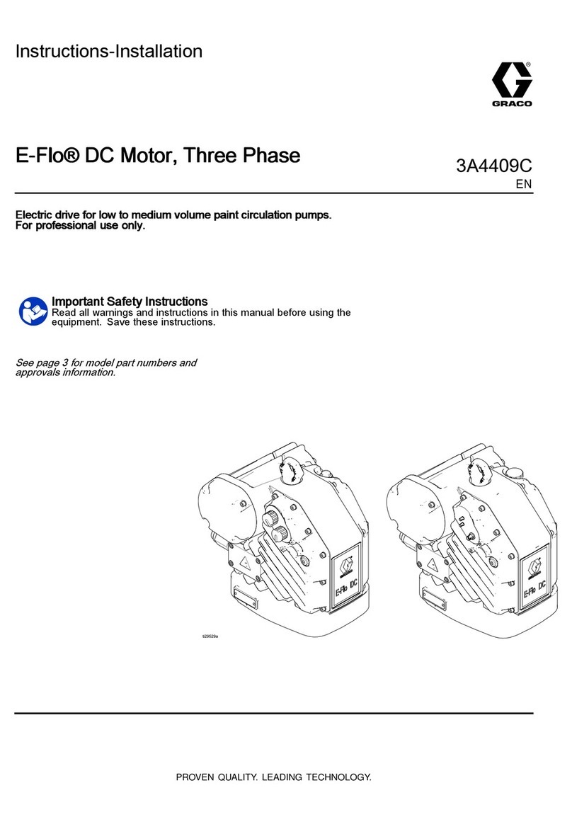 Graco E-Flo Service manual