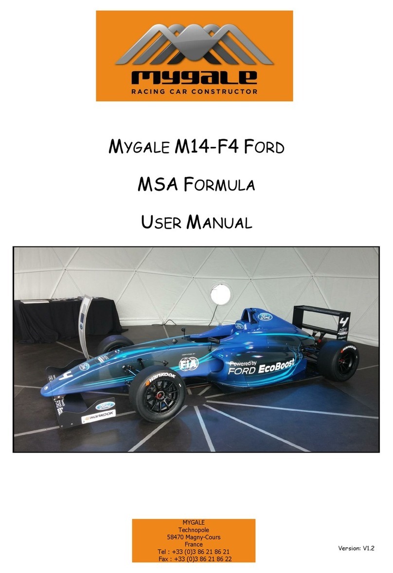 Mygale M14-F4 FORD user manual