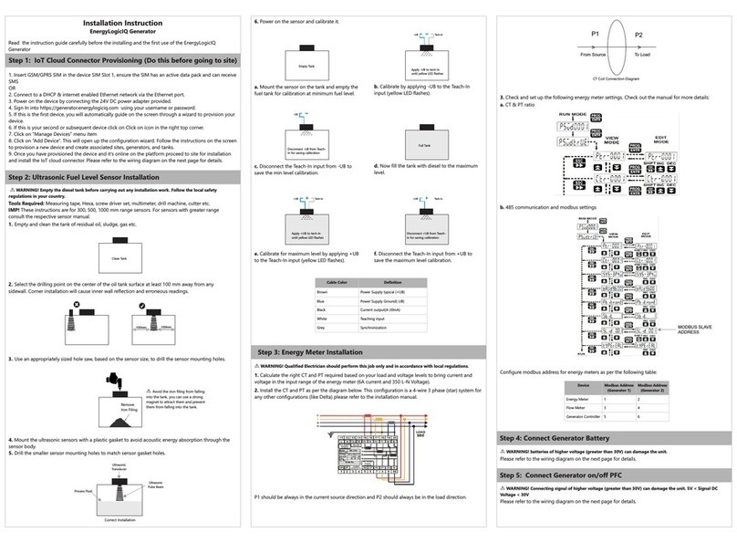 LogicLadder EnergyLogicIQ Installation instruction