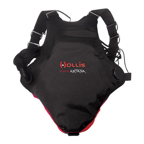Hollis Katana Sidemount Harness user guide