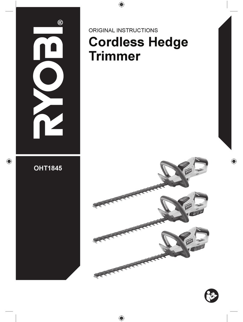 Ryobi OHT1845 Original instructions