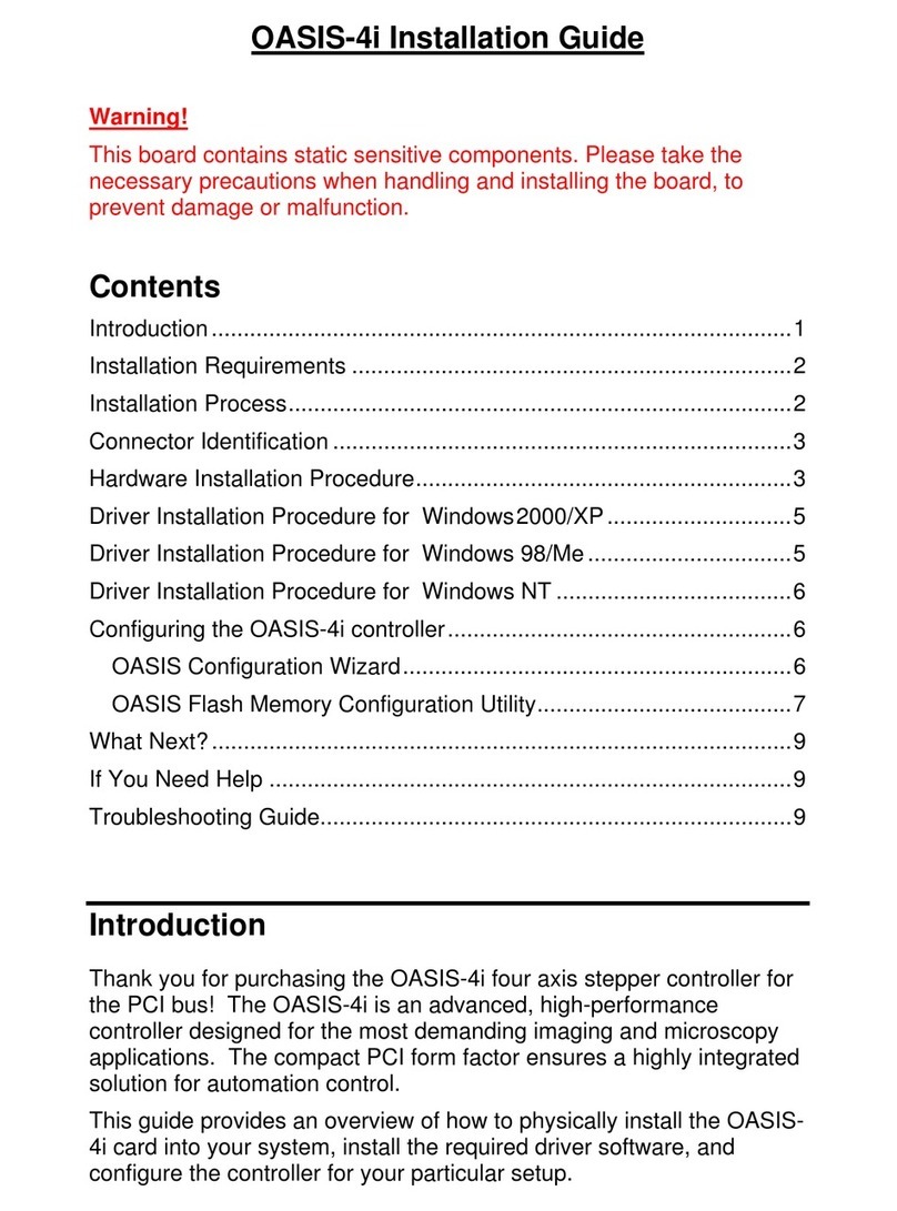 Objective Imaging OASIS-4i installation guide