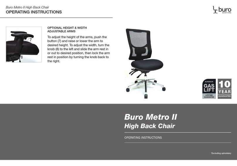 Buro Metro II operating instructions