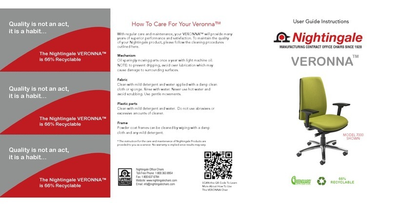 Nightingale Veronna 7000 User's guide & instructions