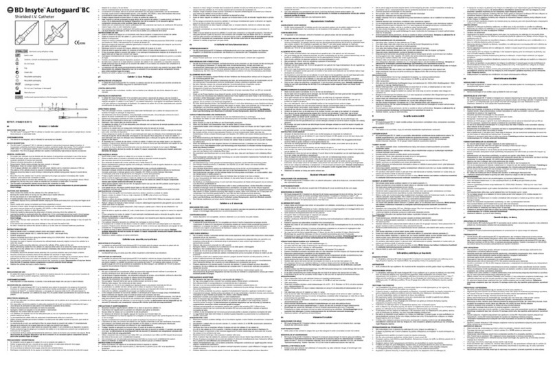 Insyte Autoguard BC Instructions for use