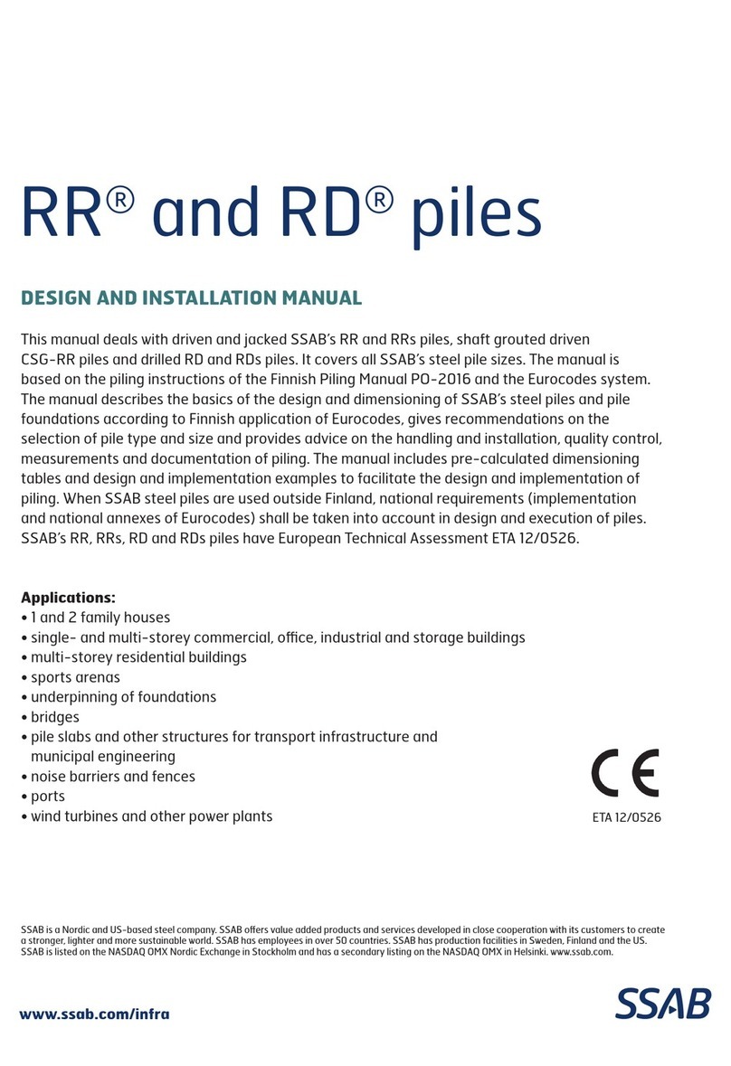 Ssab RR75 installation manual