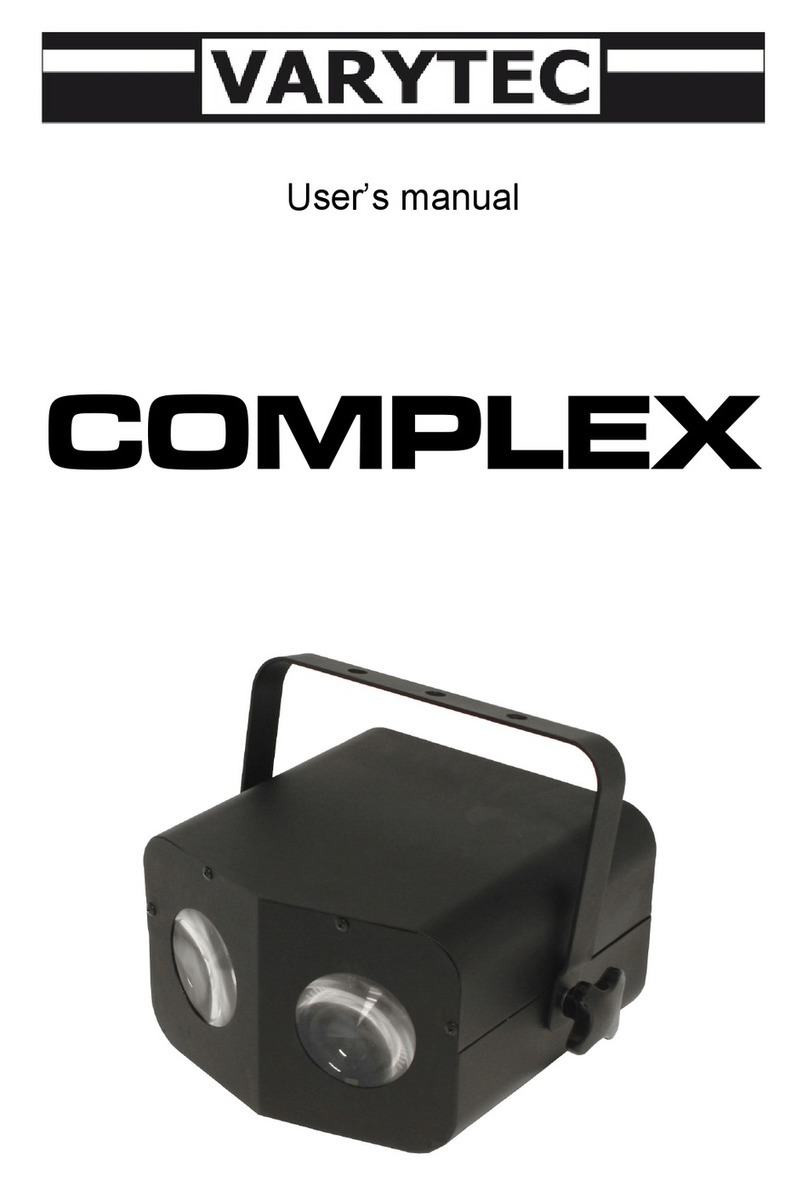 Varytec COMPLEX User manual