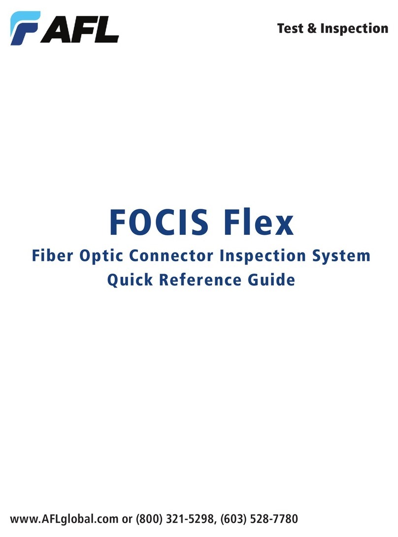 AFL FOCIS Flex User manual