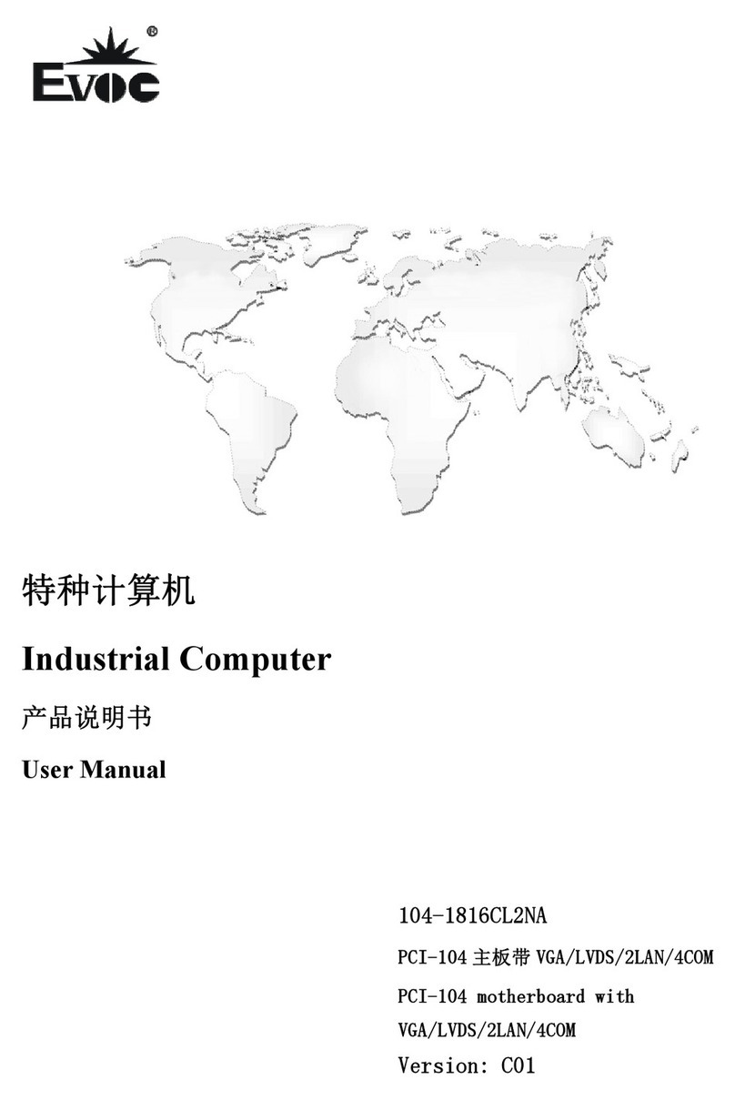 EVOC 104-1816CL2NA user manual