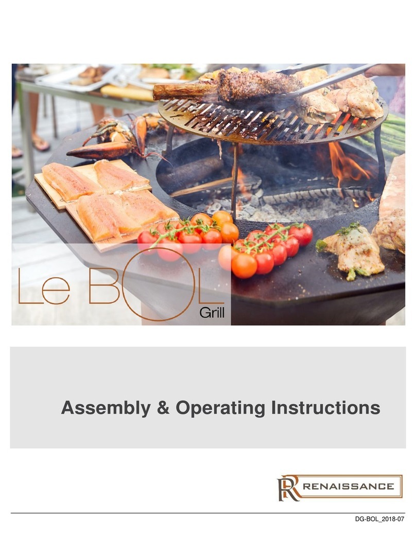 Renaissance Le Bol Assembly & operating instructions