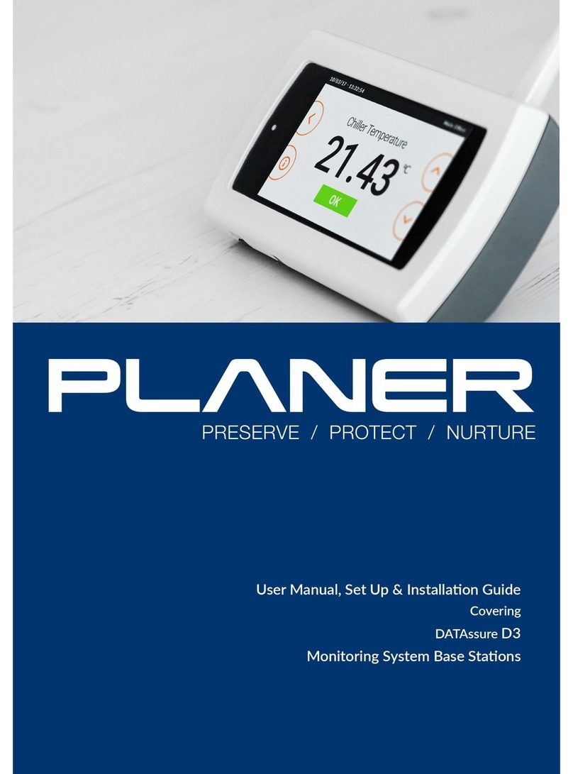 Planer DATAssure D3 User and installation guide